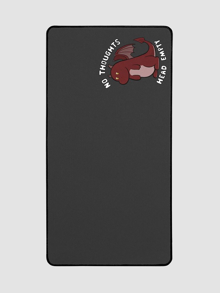 Arthur The ADHD Dragon - No Thoughts Head Empty - Desk Mat product image (2)