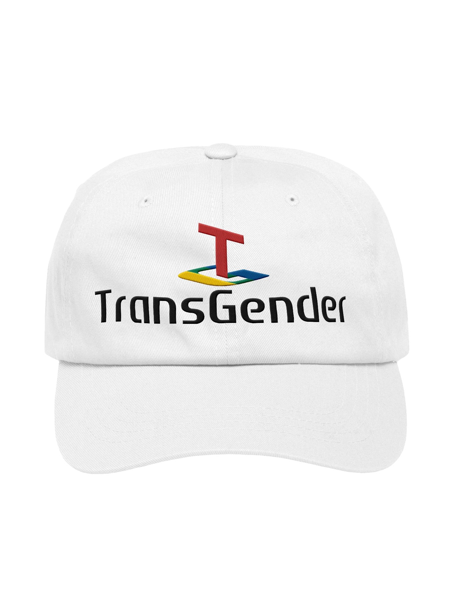 TransGender PS Hat (Black Text) product image (33)