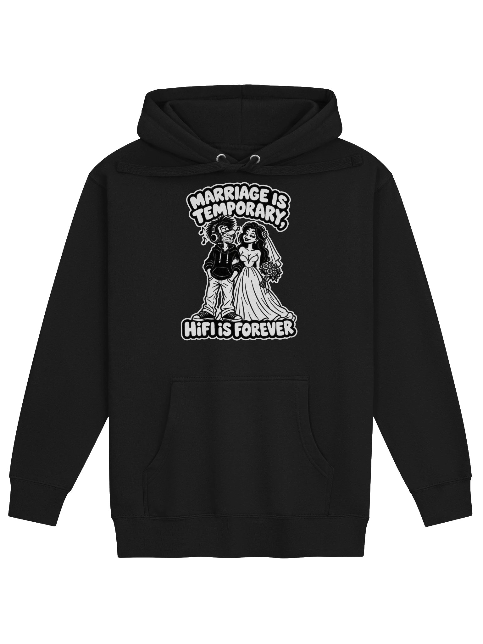 Marriage is Temporary, Hifi is Forever - Hoodie product image (1)
