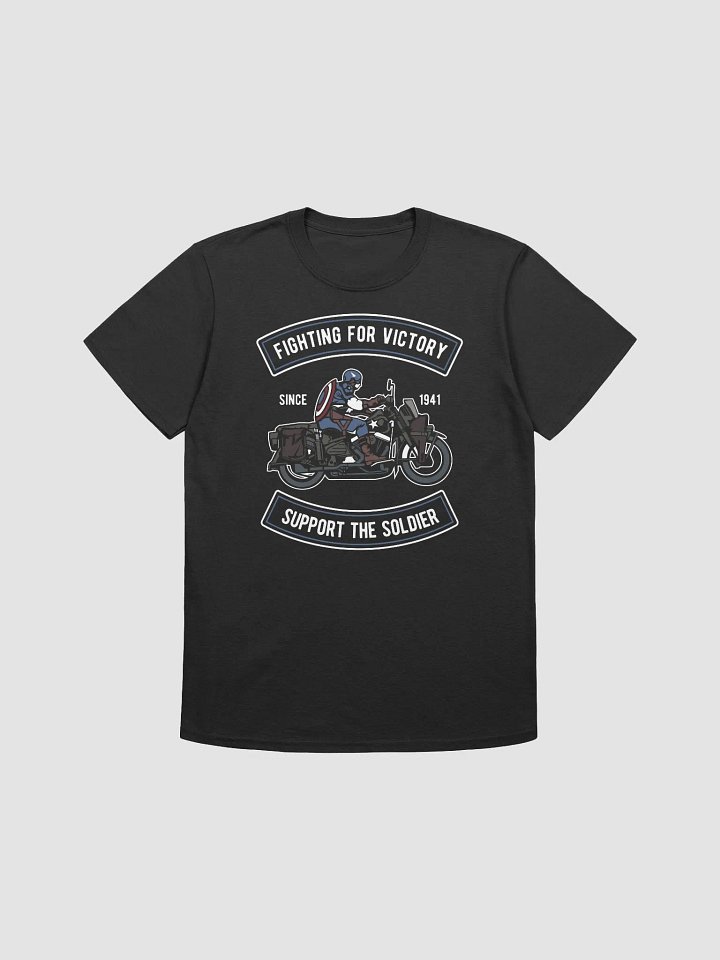 Warrior Supporter Motorcycle Rider T-Shirt product image (1)