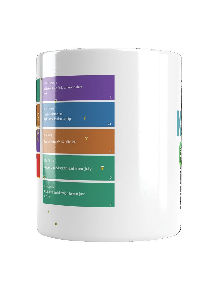 Bees have Entered the Sprint Mug Wht product image (5)