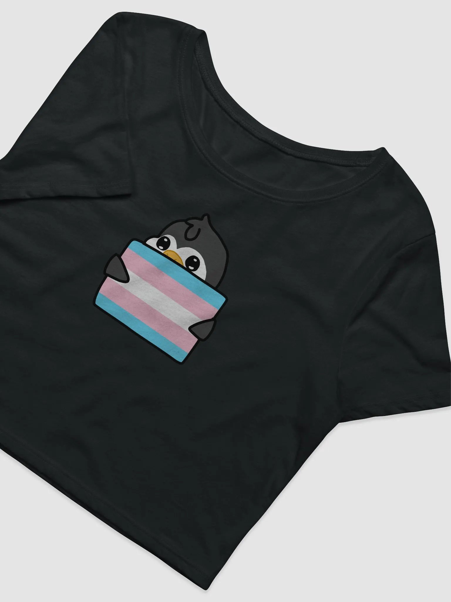 "Trans Pride" Lil' Guy - Crop Top product image (3)