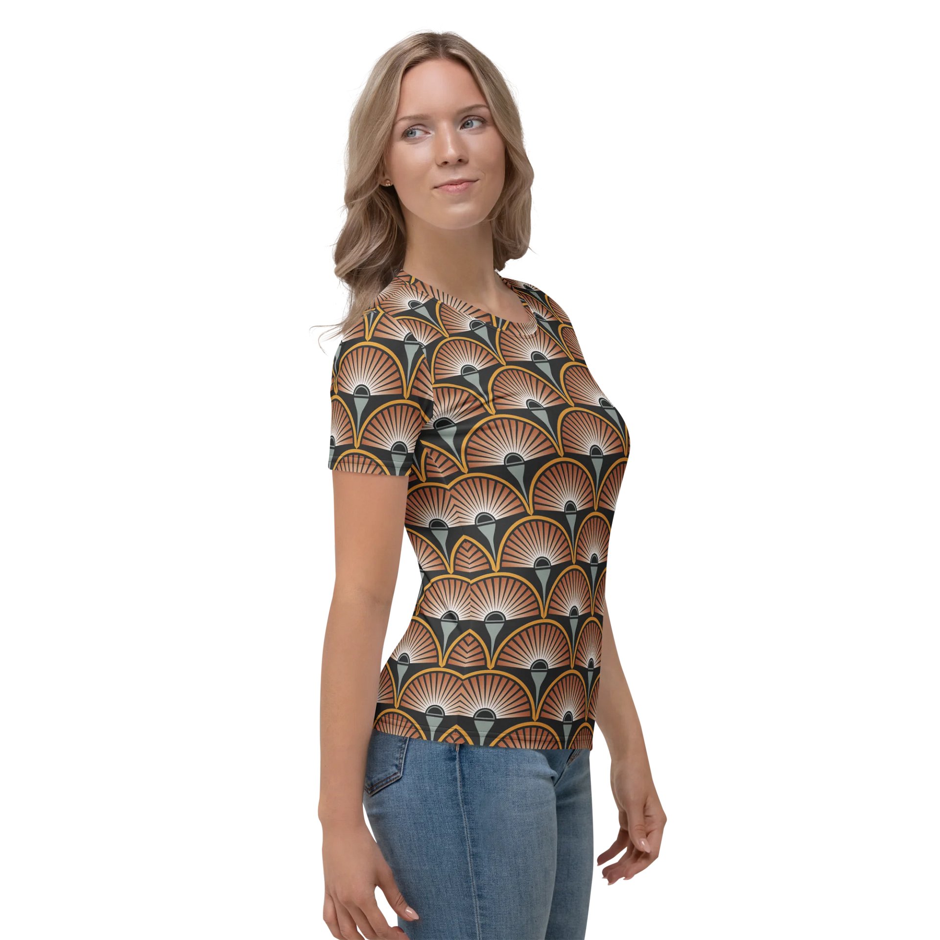 Radiant Geometric Dreams Women's T-Shirt product image (4)