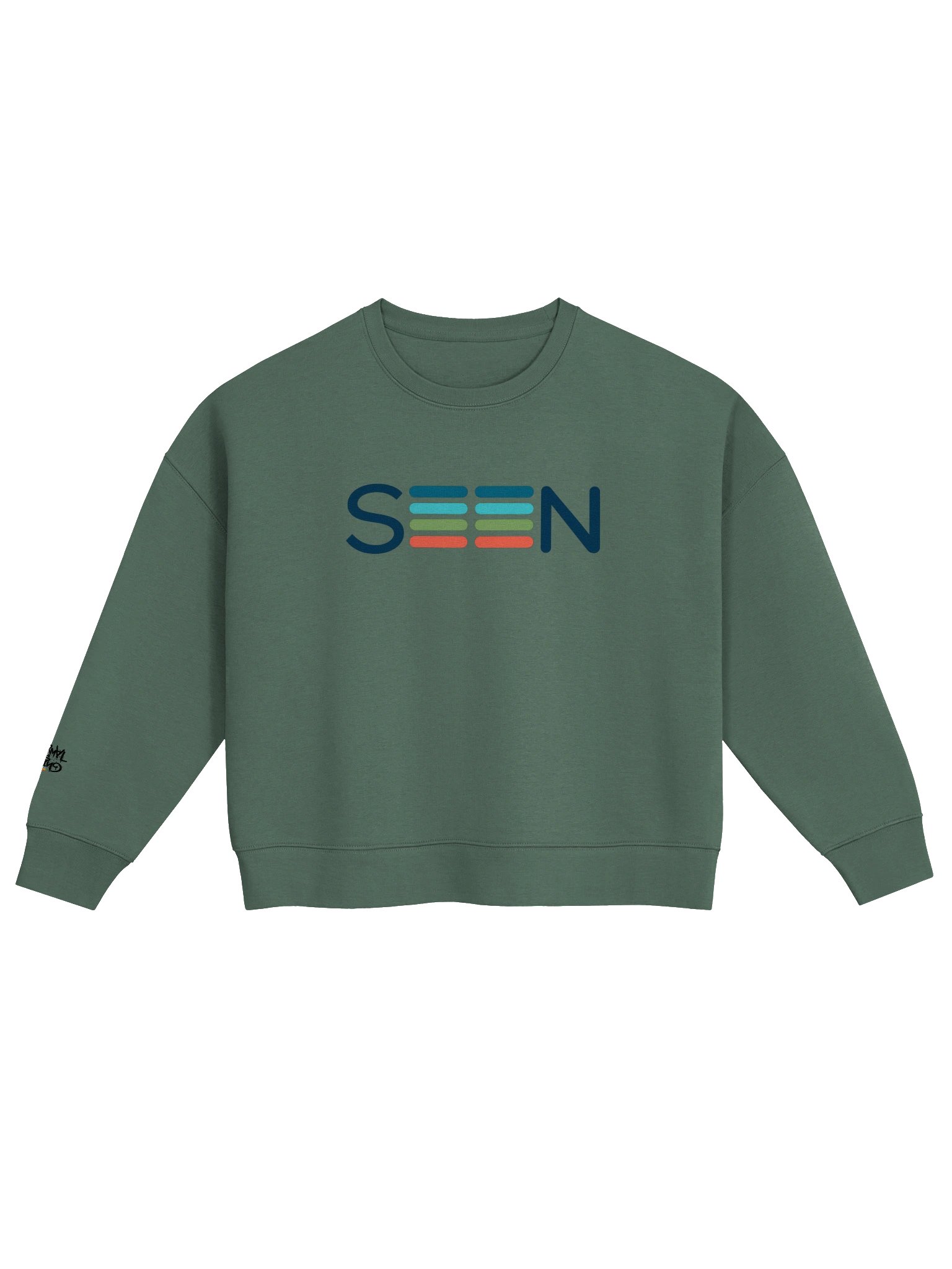 SEEN | Organic Crew Neck Signature Sweatshirt - Fitted Cut product image (2)