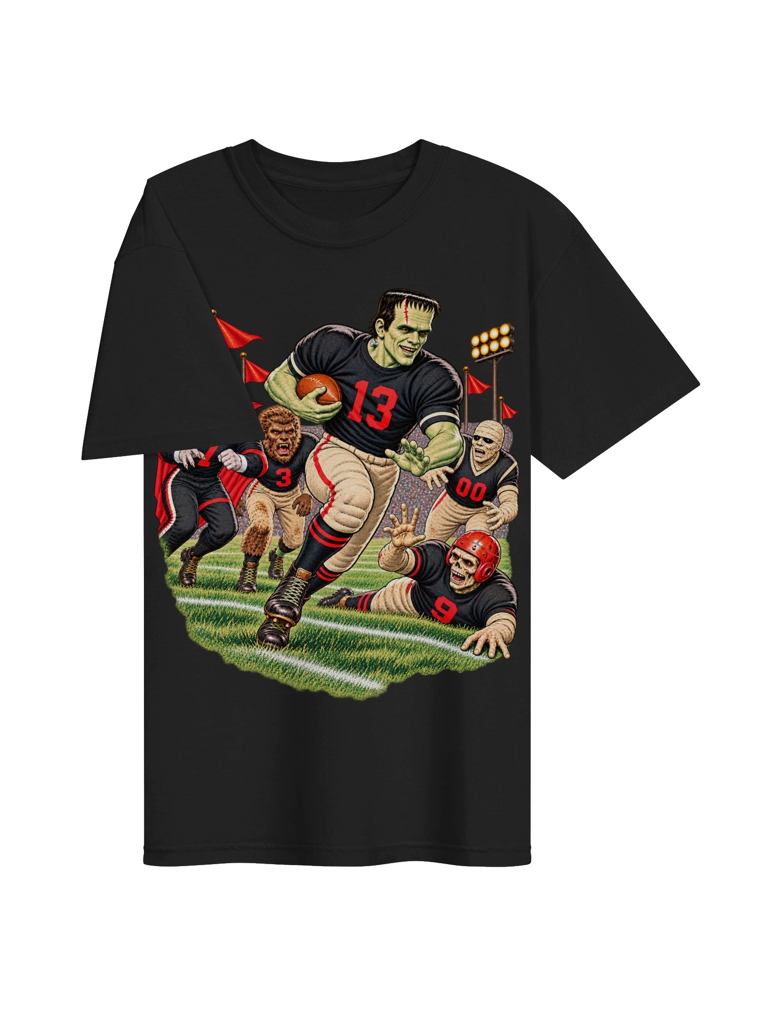 Sunday Fright Football Tee product image (10)