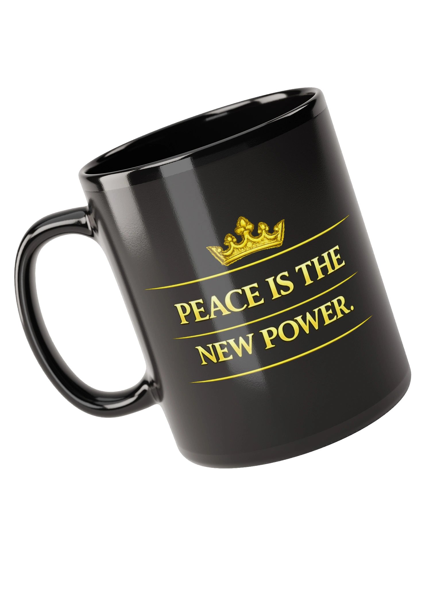 Peace Is the New Power Mug – Self Love Affirmation Coffee Mug | Motivational Mindset Gift product image (1)