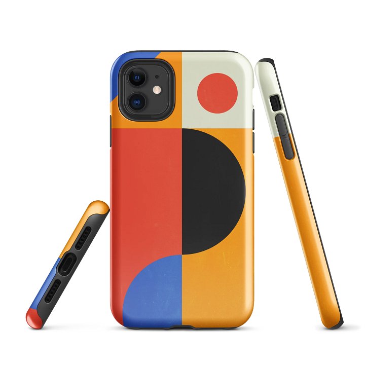 BAUHAUS 08: Exhibition 1923 | Mid Century Series: Tough iPhone Case product image (2)