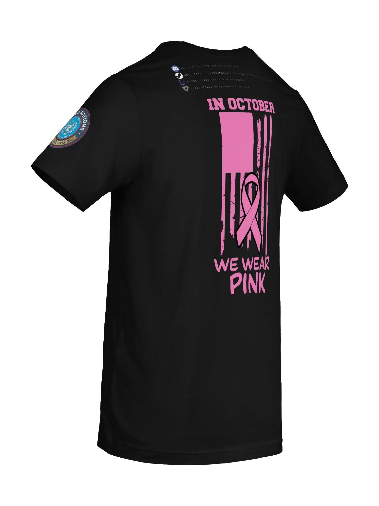 United Nations War Crime Division - Breast Cancer Awareness (Type 11) product image (8)