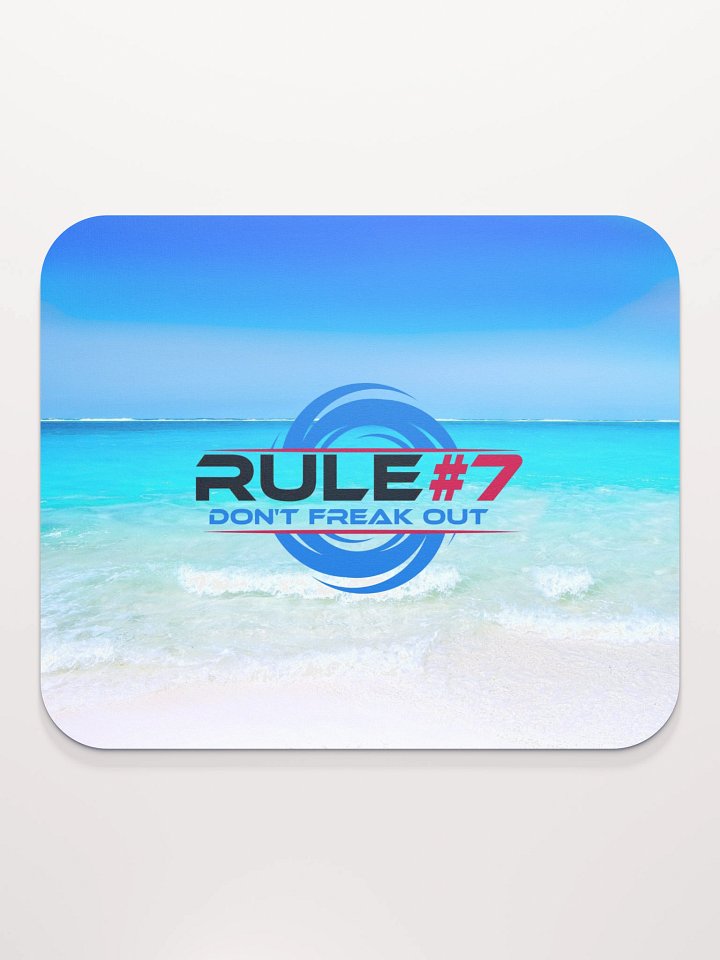Rule #7 Mouse Pad Beach product image (2)