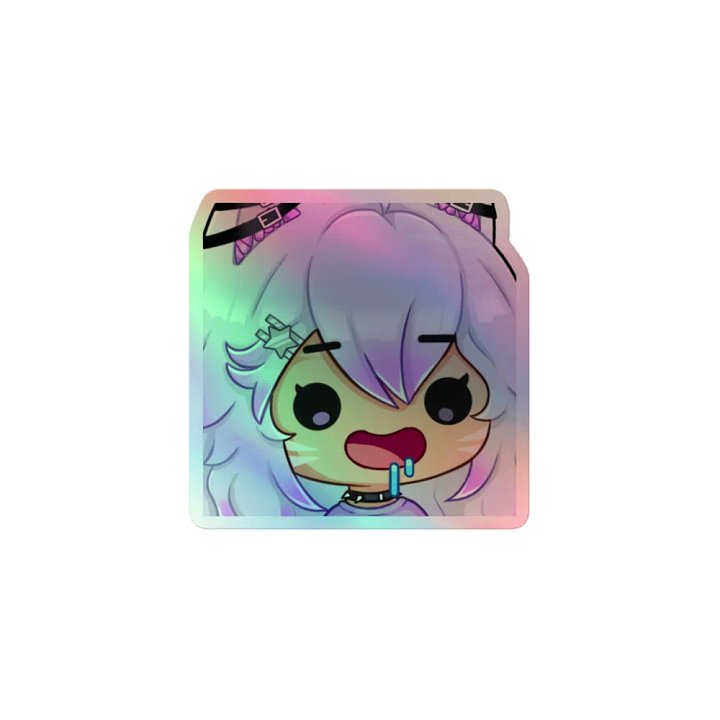 Meepa Derp Holographic Sticker product image (1)