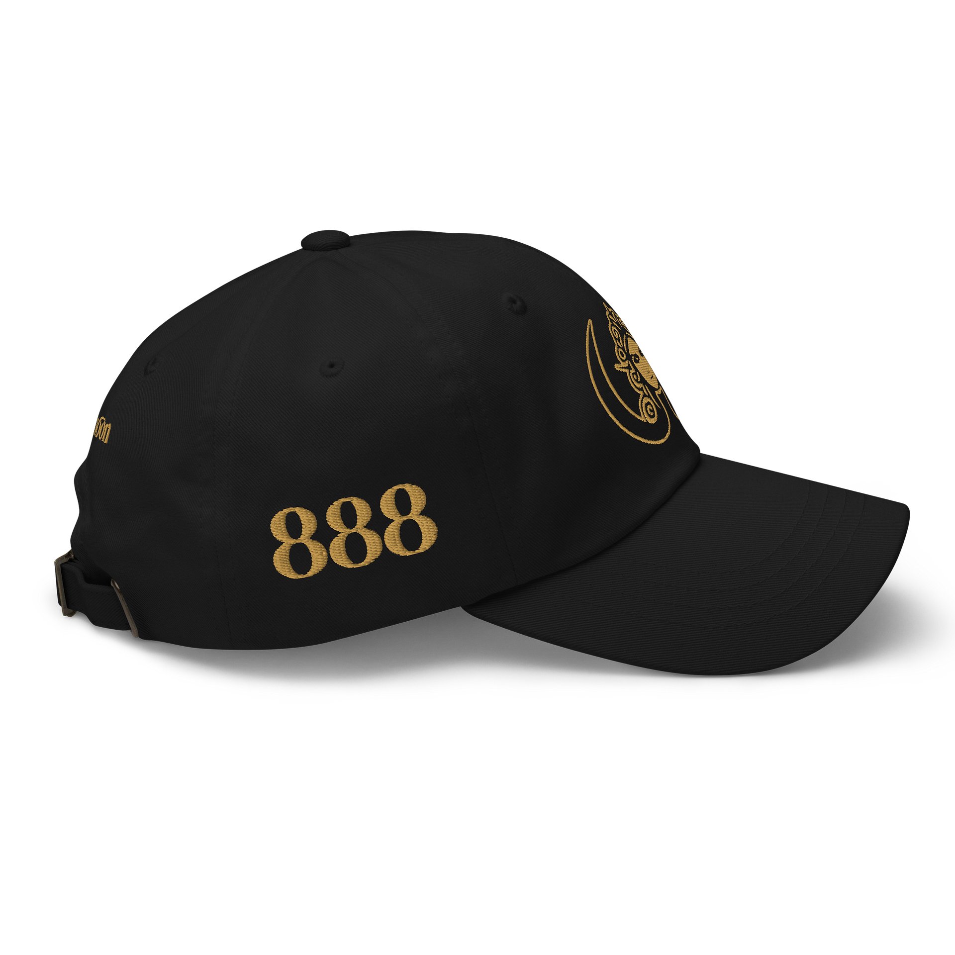 CIRCEMOON Divin Sacré Nombre 888 Cap - black product image (5)