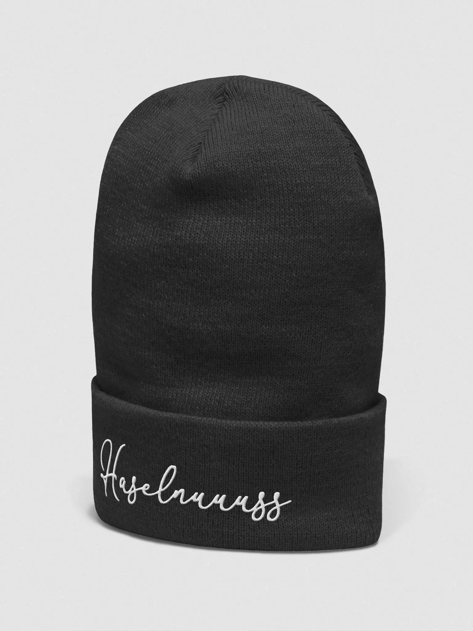 Haselnuuuss Cuffed Beanie product image (2)