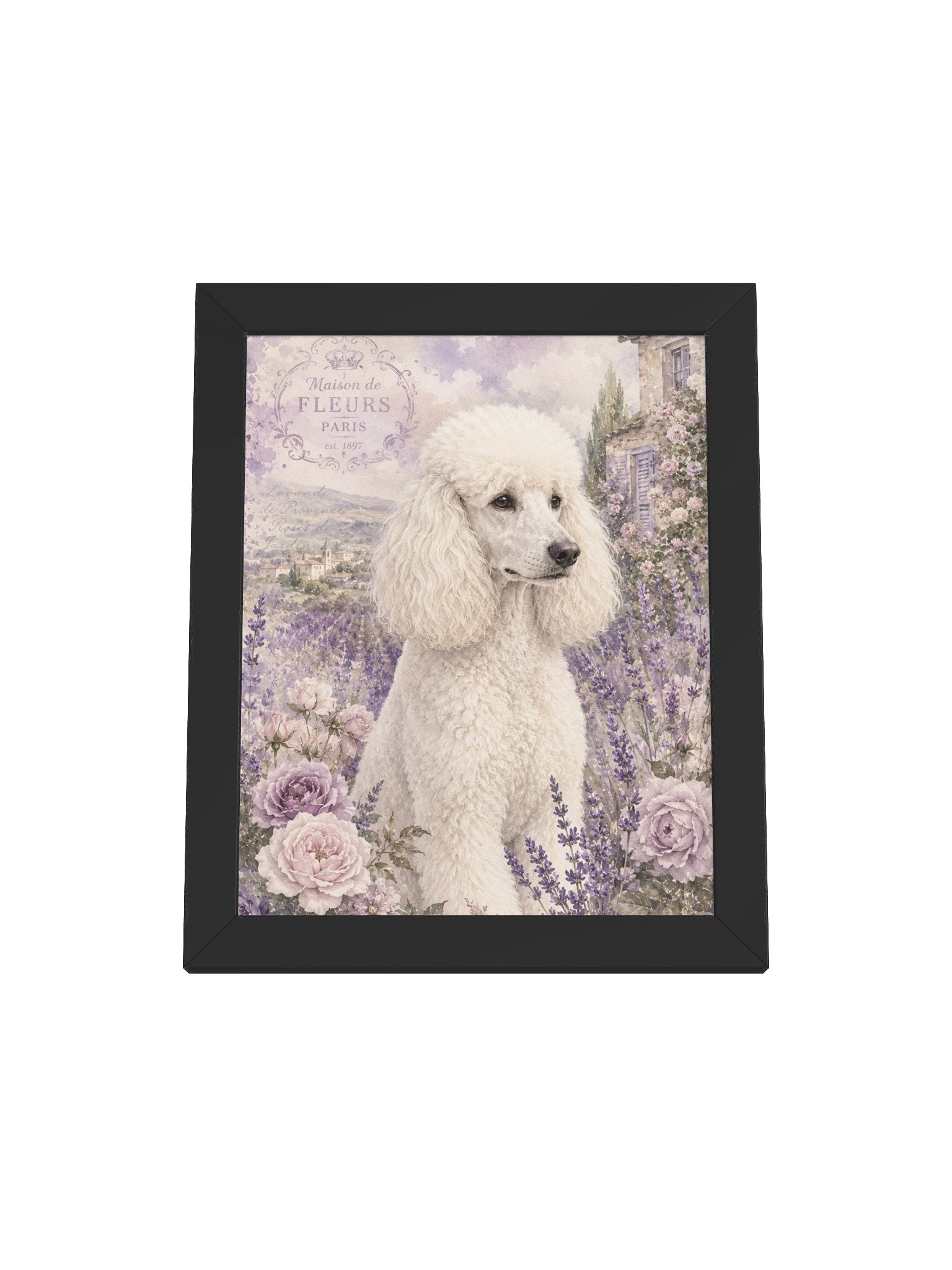 Maison de Fleurs Paris Poodle Poster product image (1)
