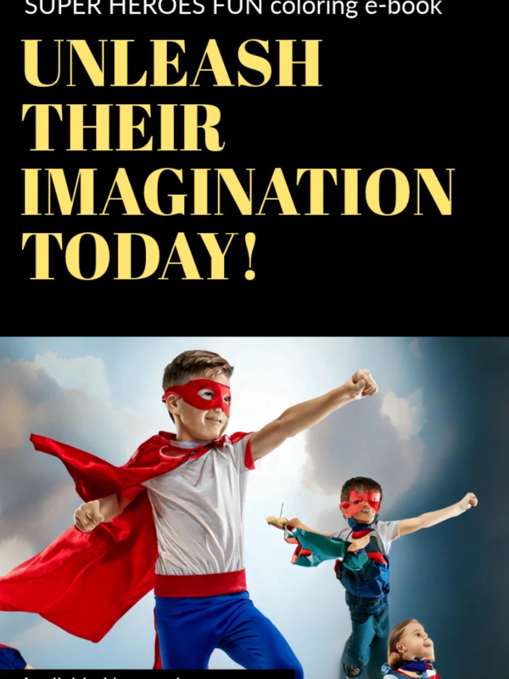 Superhero Coloring e-books product image (1)