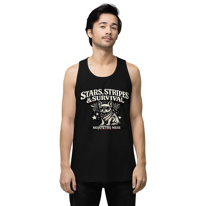 Stars and Stripes men’s tank product image (1)