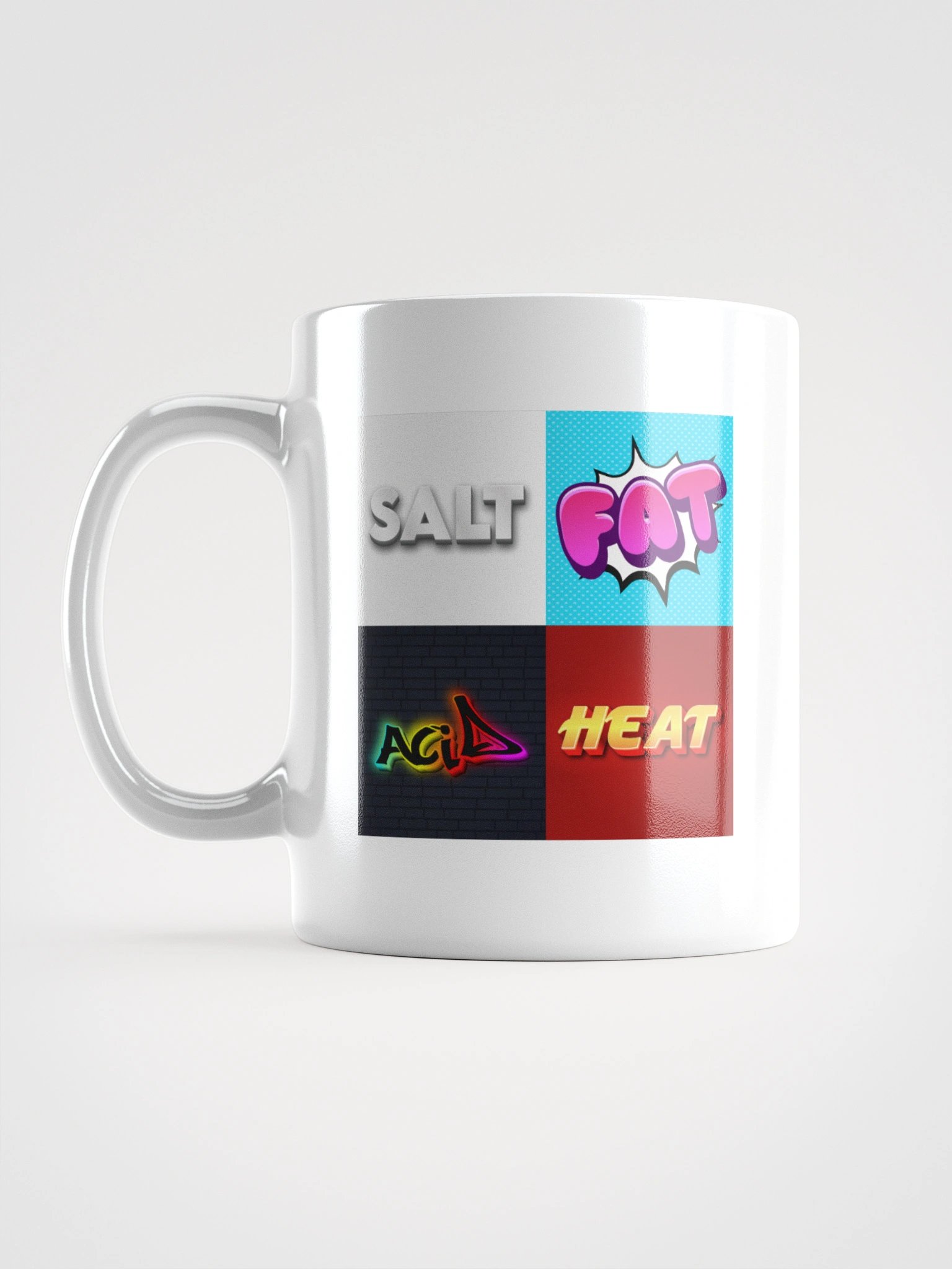 Salt Fat Acid Heat - White Glossy Mug product image (1)