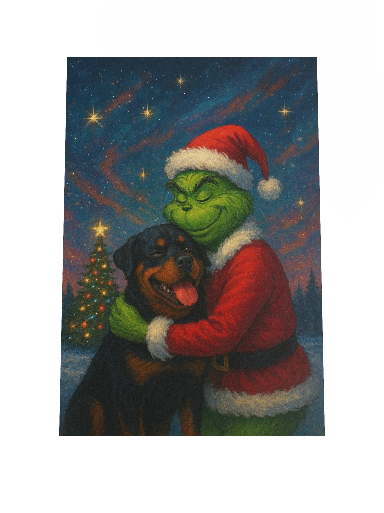 Rottweiler & Grinch Poster product image (2)