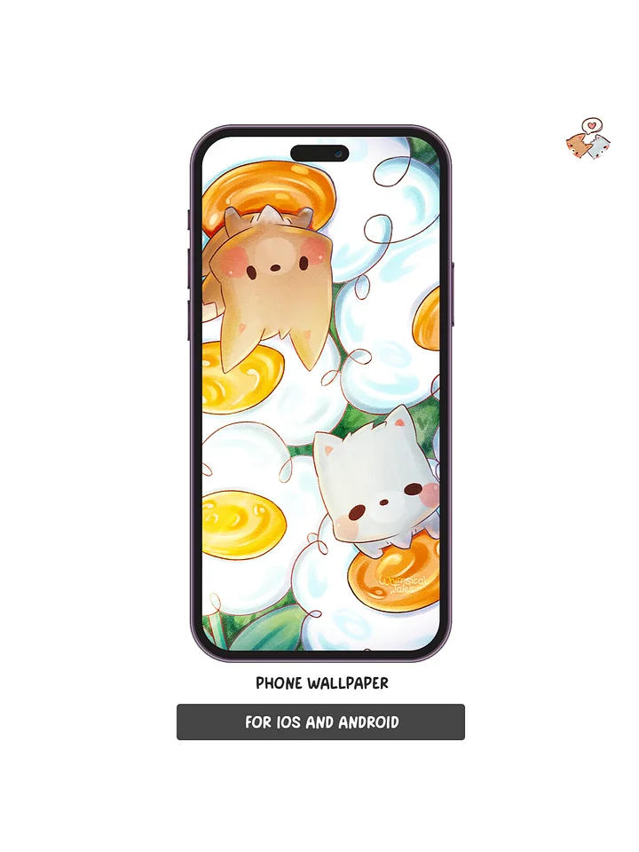 Eggy Flowers | Phone Wallpaper product image (2)