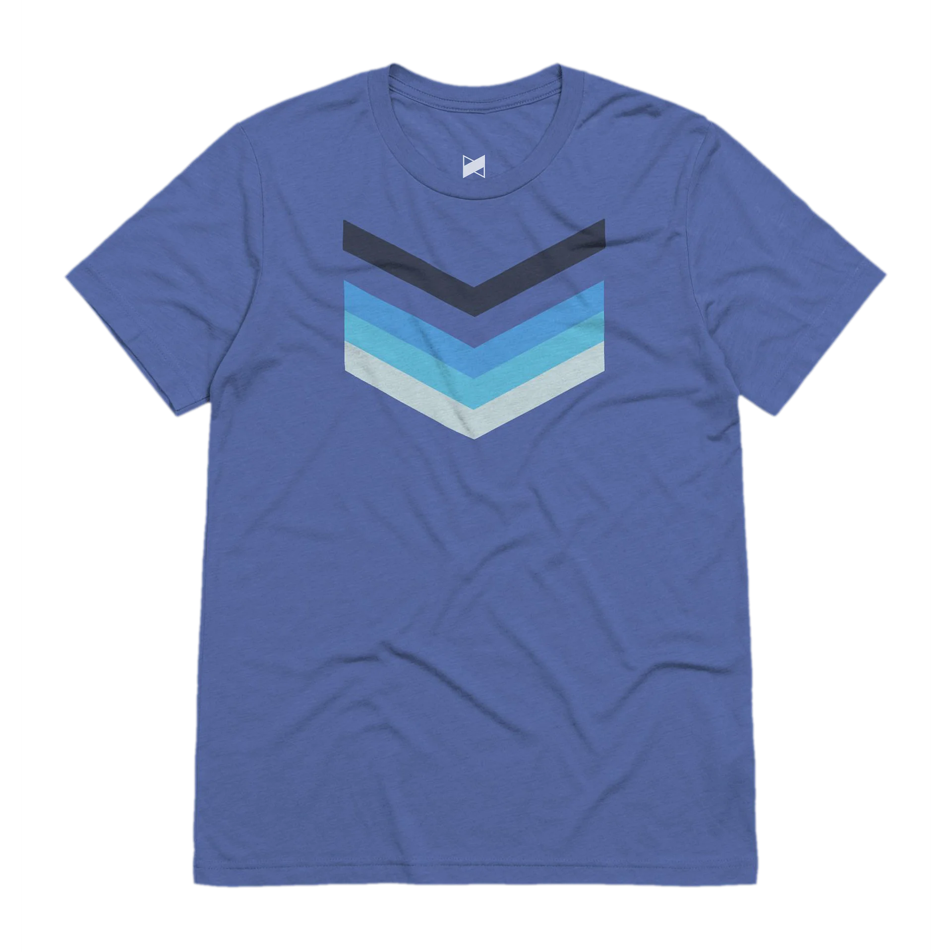 Blue Chevron T-Shirt product image (3)