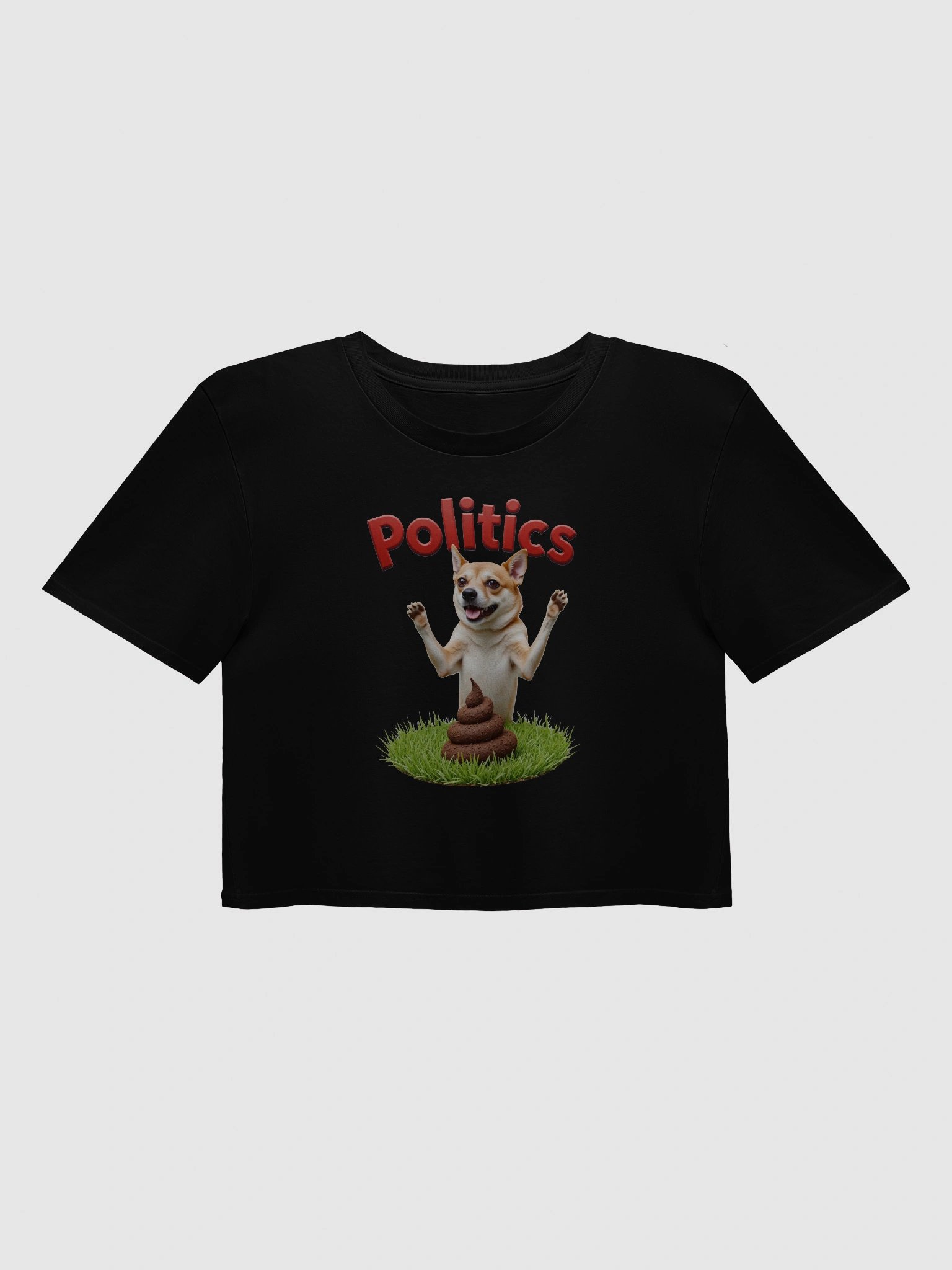 Poop Politics Women's Crop Top product image (1)