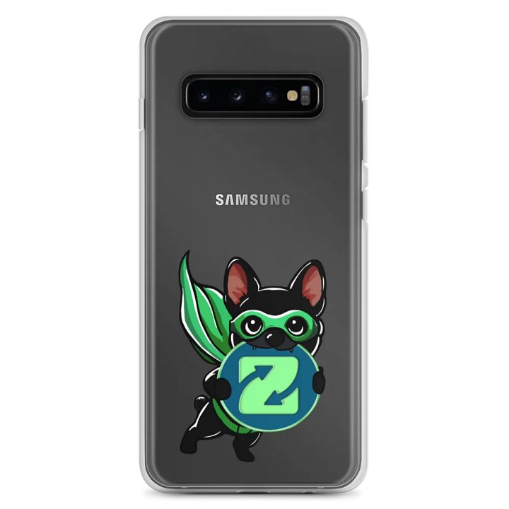 Zypster Superhero Clear Samsung® Case product image (1)