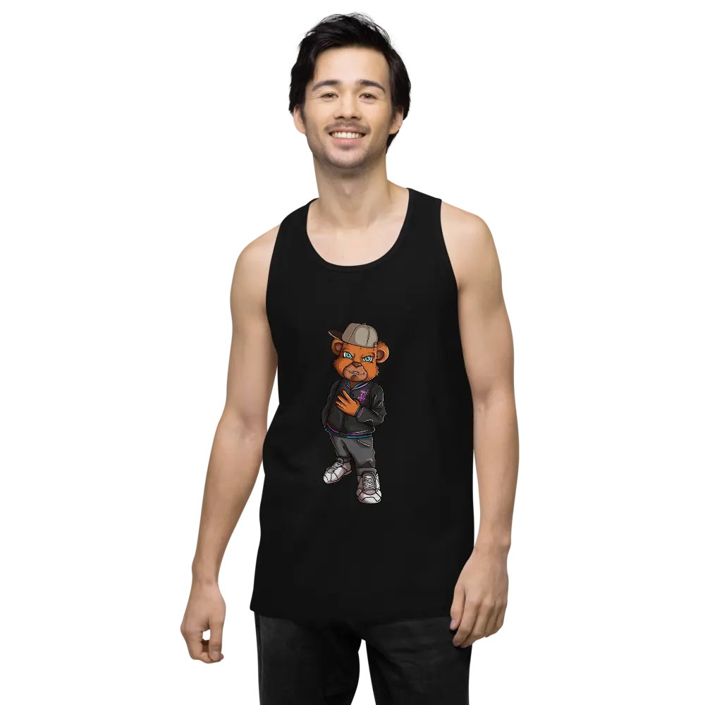 Standing Bear Cotton Heritage Men's Premium Tank Top product image (2)