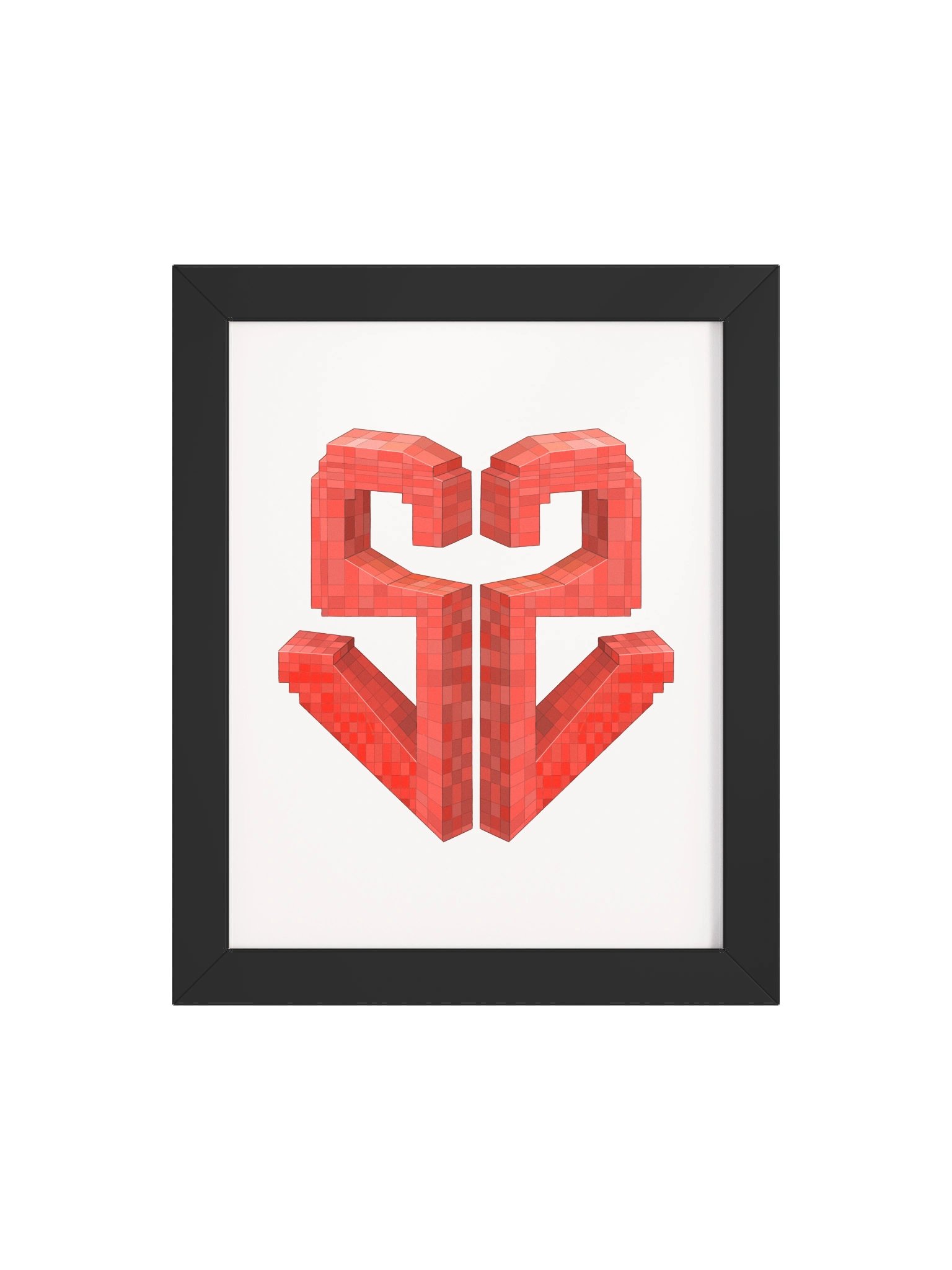 Pixel 3D Framed Poster product image (120)