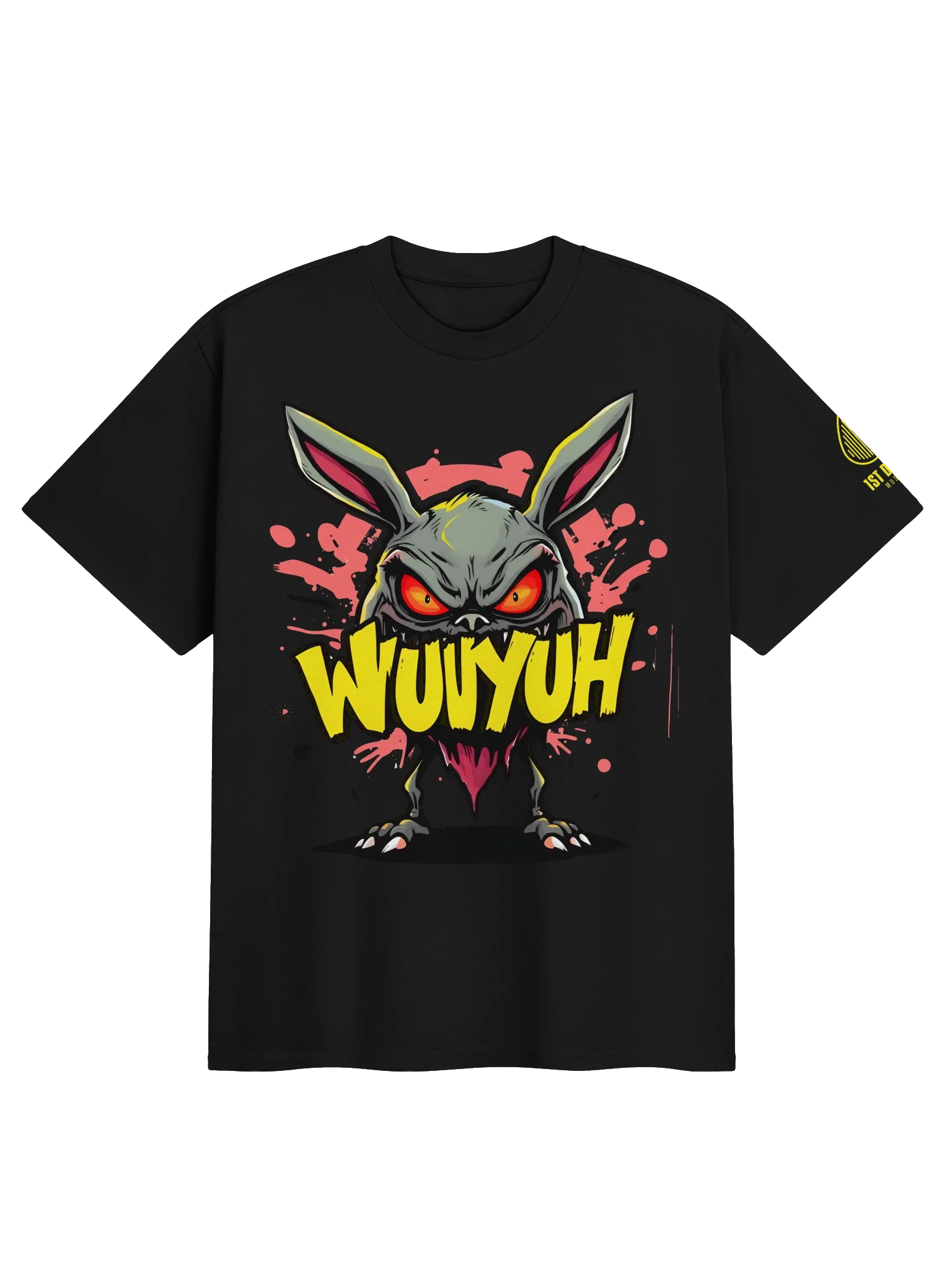 WUUYUH Bright Cartoon T-shirt — view 2