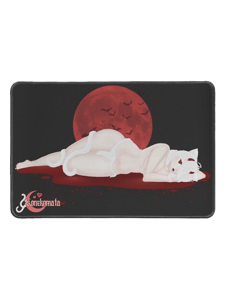 Neko Bloodbath Desk Mat 12" x 18" product image (1)