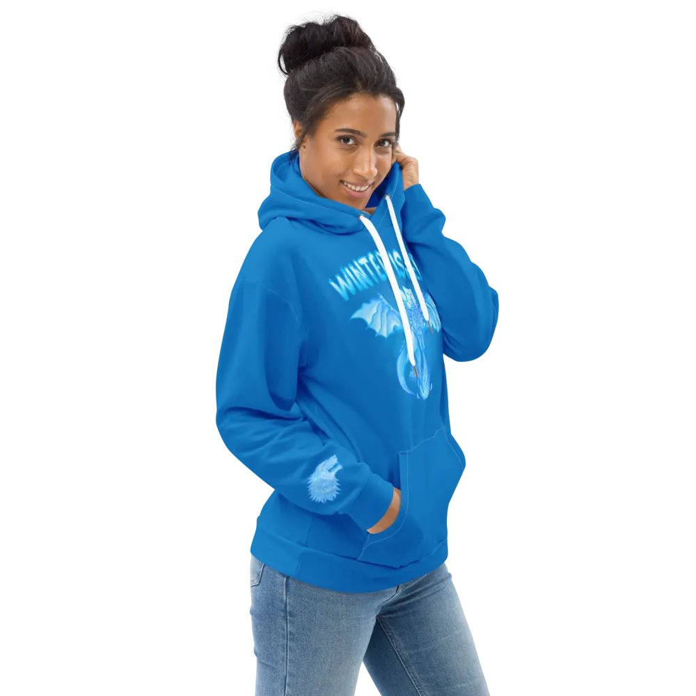 Blue Winter is Here Hoodie - Front product image (7)