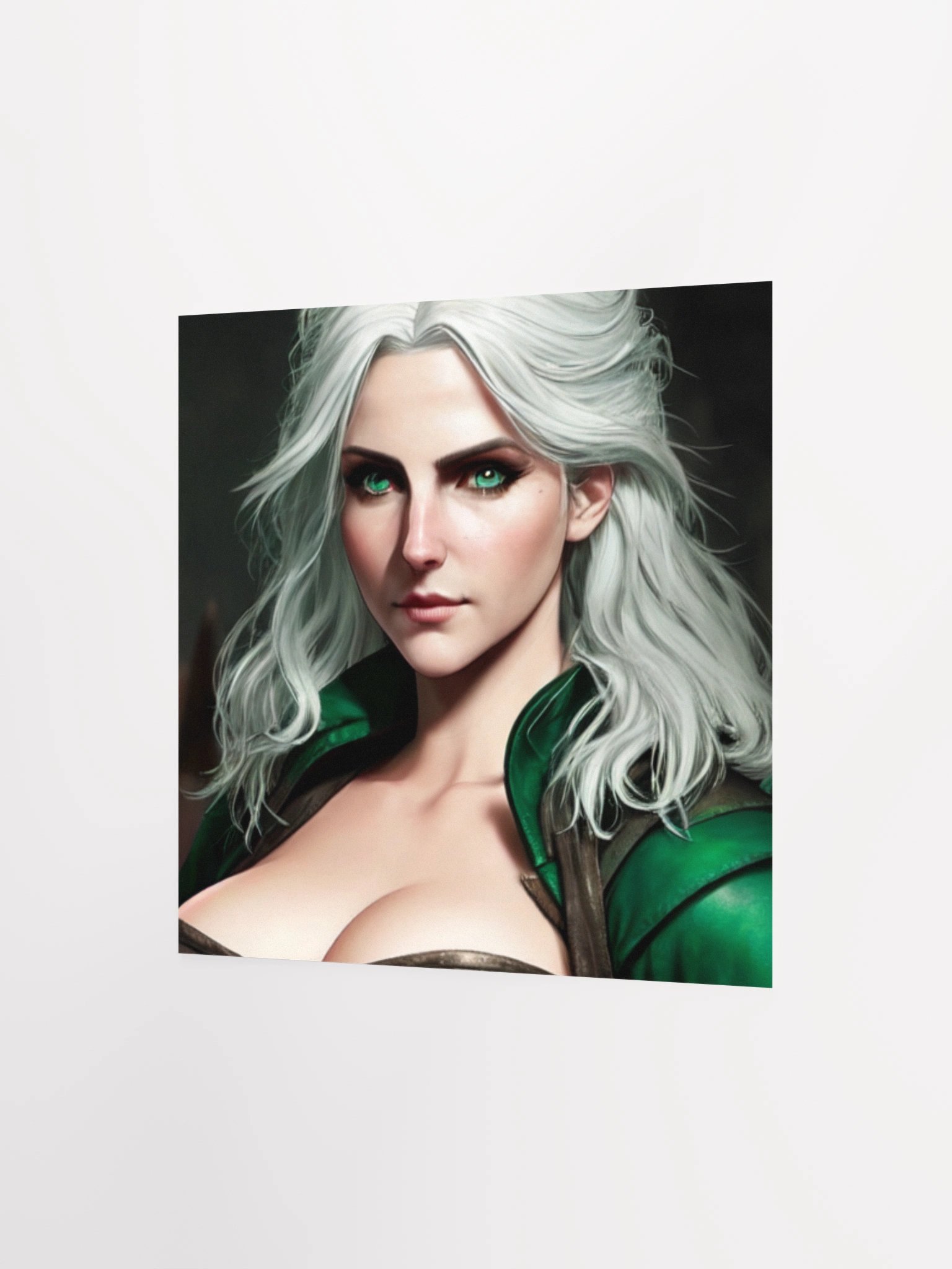 Serene Silver Beauty Poster product image (7)