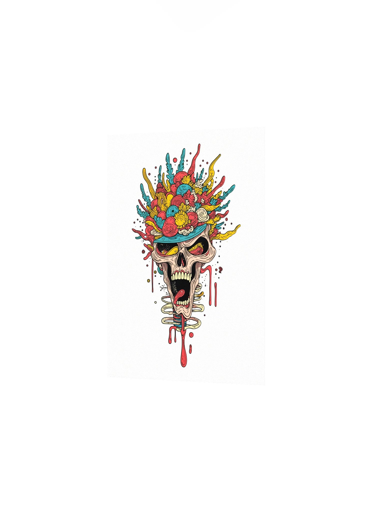 Skull Day Flower Hat product image (2)