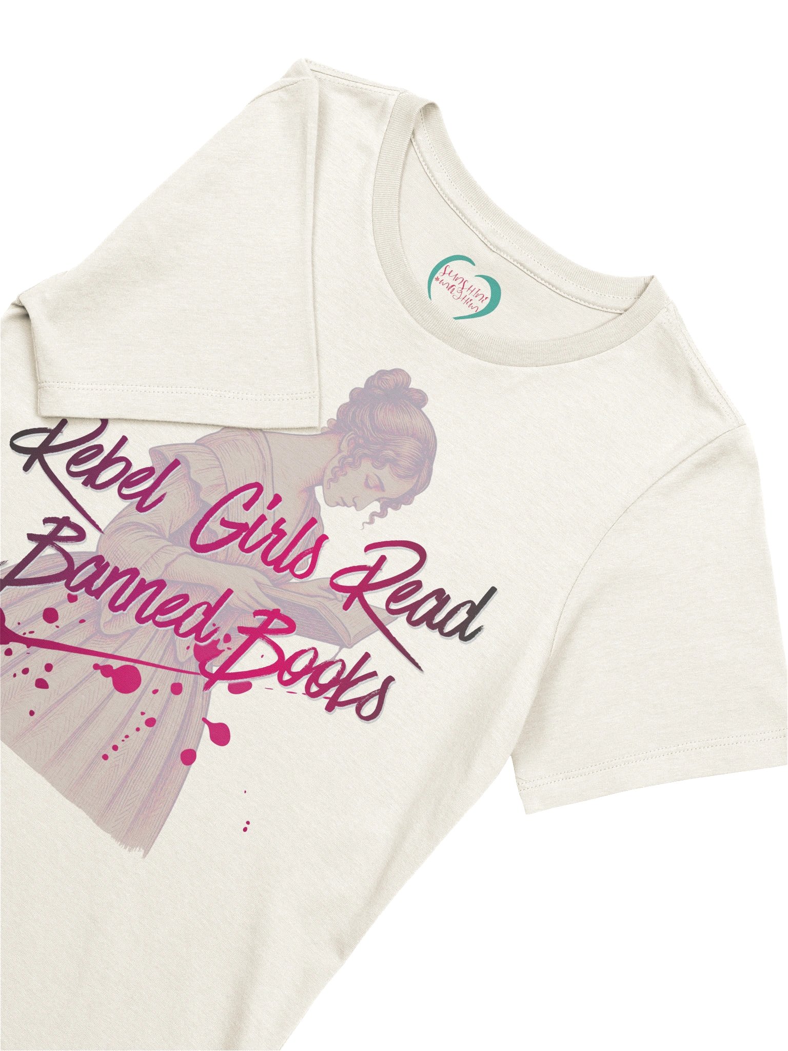 Rebel Girls | Banned Books Relaxed Fit Tee product image (3)