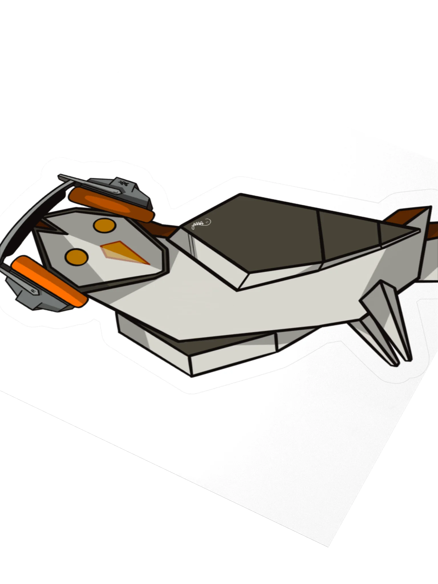 The Beats Owl — Kiss-Cut Sticker product image (3)