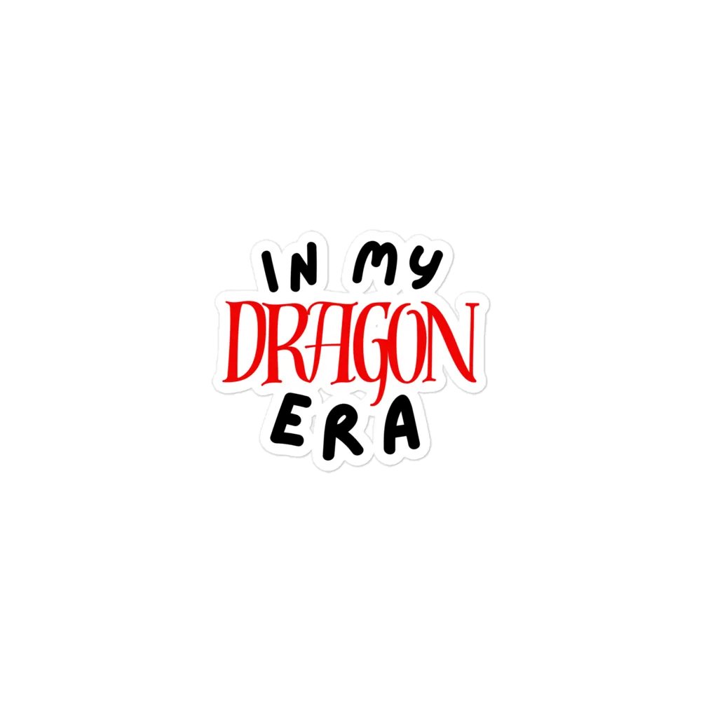 In My Dragon Era Black & Red Magnet product image (1)