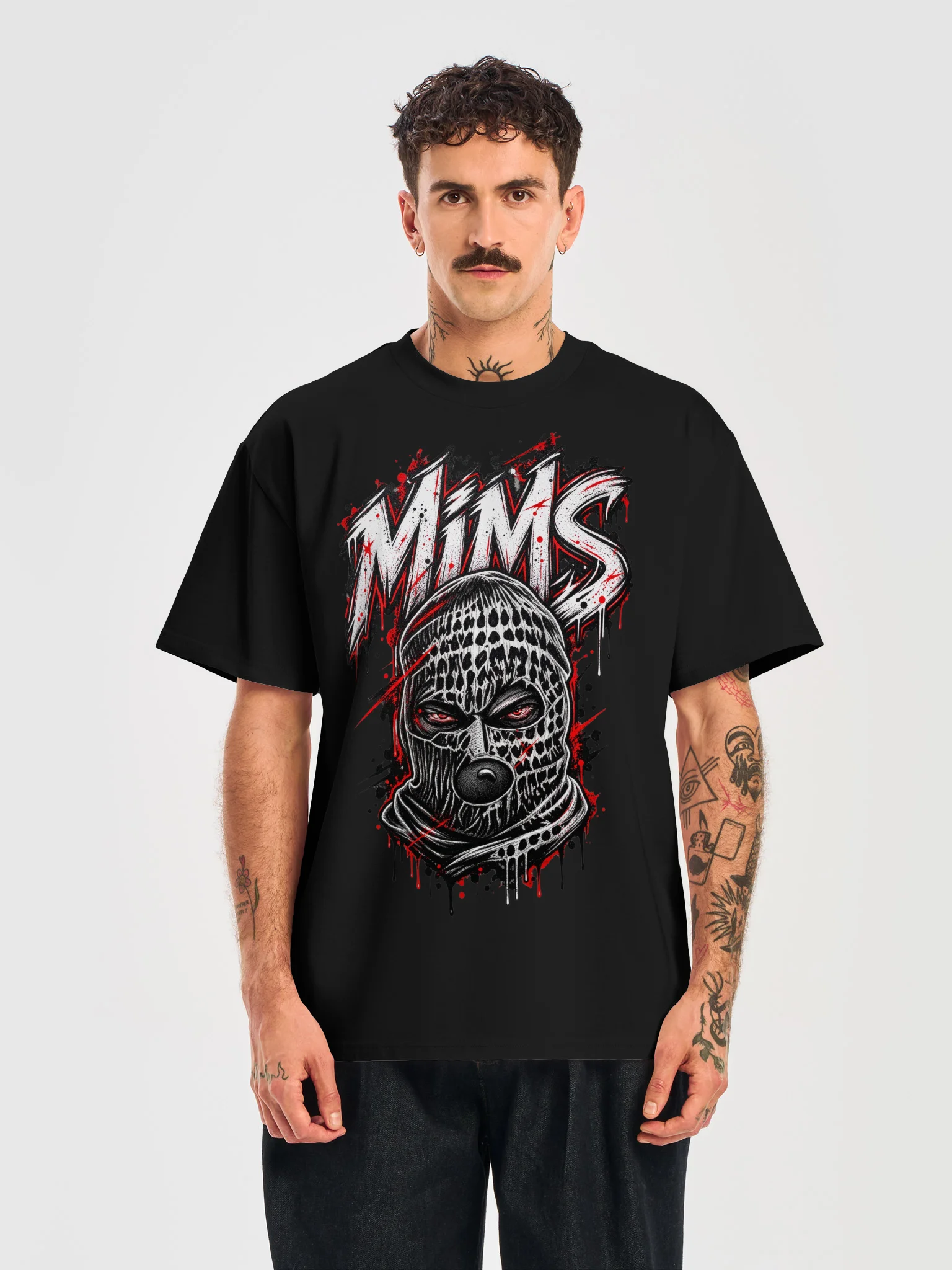 MMS Skull Mask Graphic Tee product image (9)