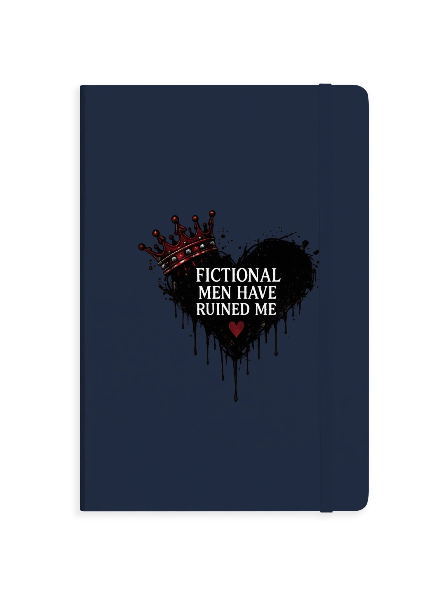 Fictional Men Have Ruined Me - Hardcover Bound Notebook product image (1)