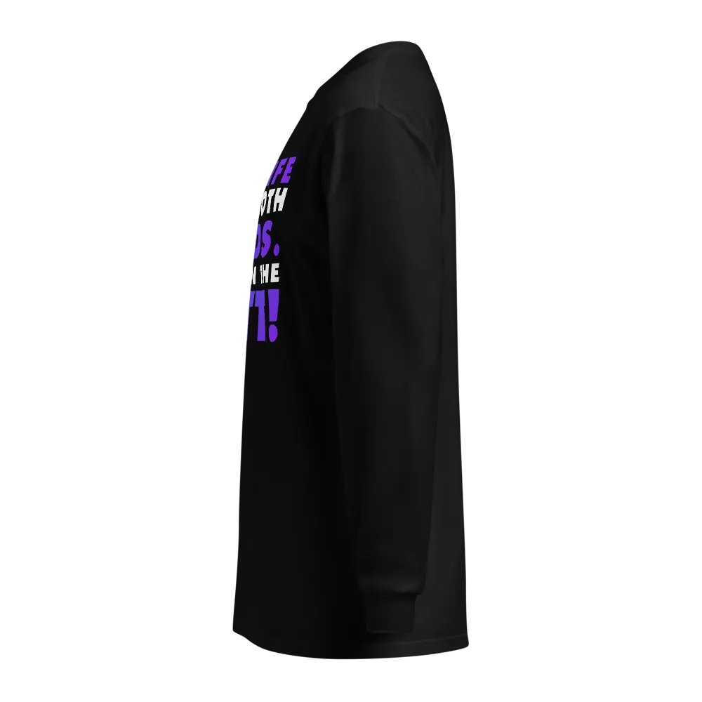 Both Hands Unisex Heavyweight Long Sleeve product image (9)