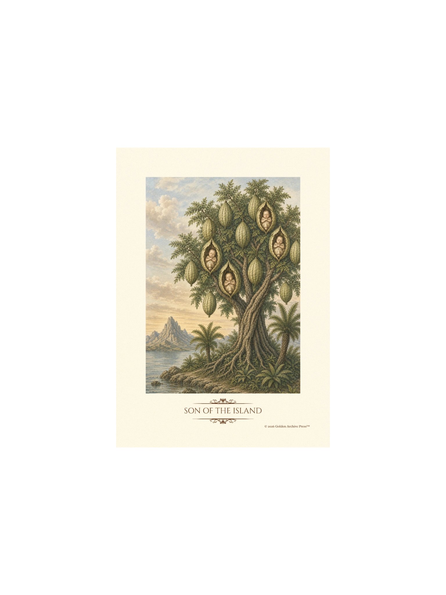 Son of the Island — Naturalist Art Print (Waqwaq) product image (2)