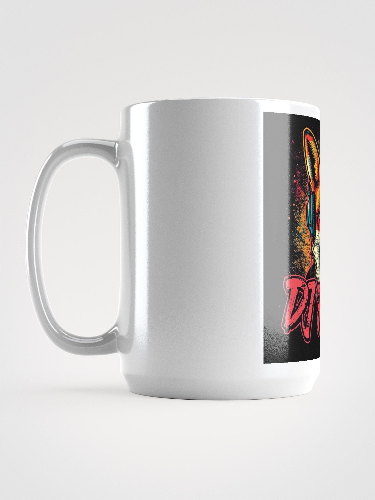 Dj Fuzzy Mug white product image (1)