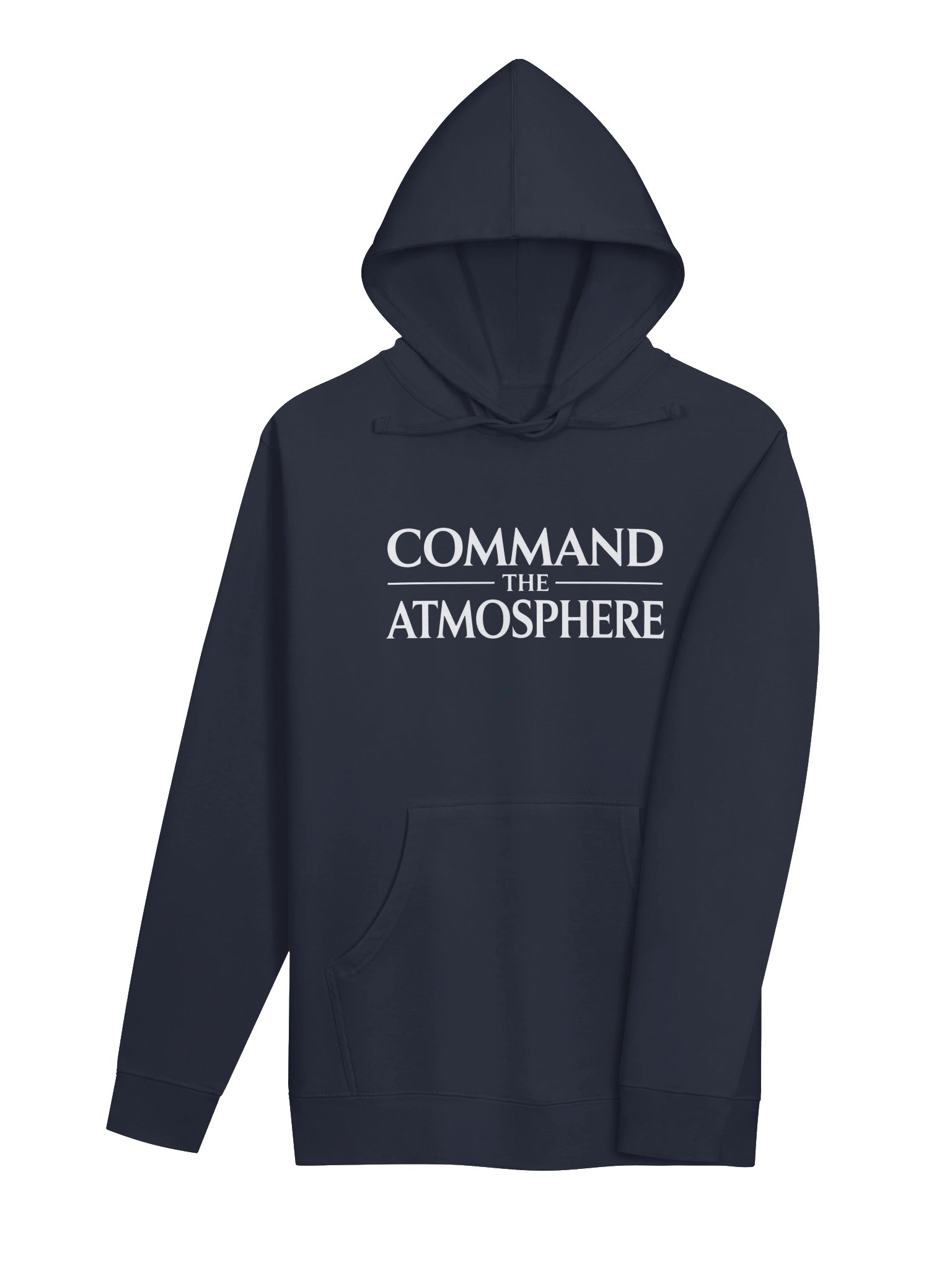 COMMAND THE ATMOSPHERE | Unisex Hoodie (Navy) product image (4)