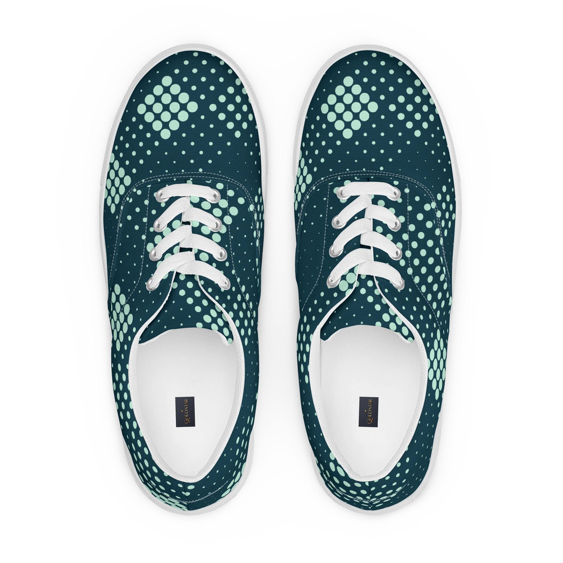 Luminous Geometric Men's Canvas Shoes product image (1)