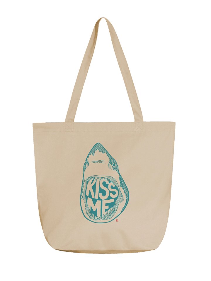 Kiss Me Shark Totebag product image (1)