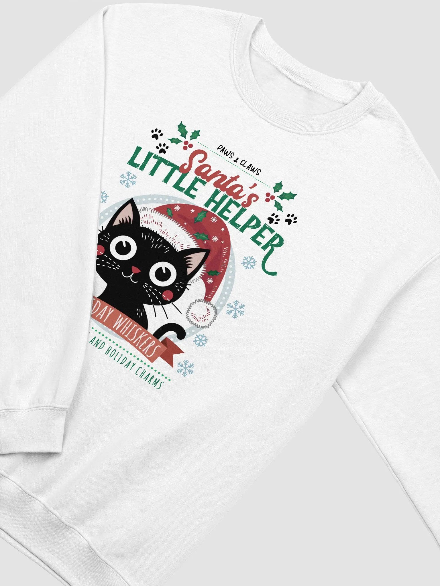 Santa's Little Helper Sweatshirt -light colors product image (3)