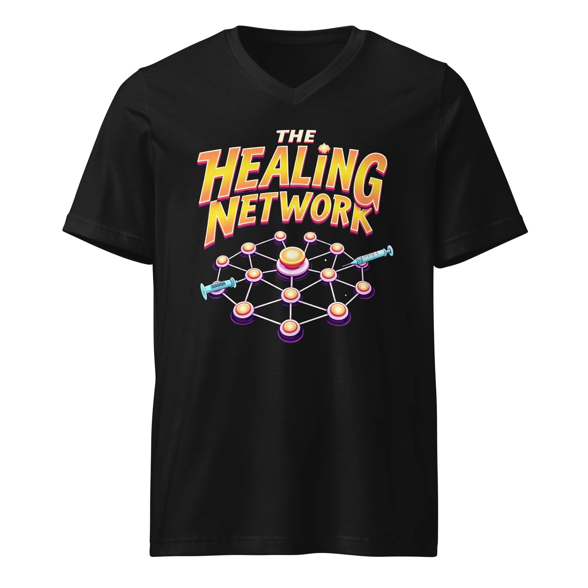 Healing Network Connection V-Neck Tee product image (1)