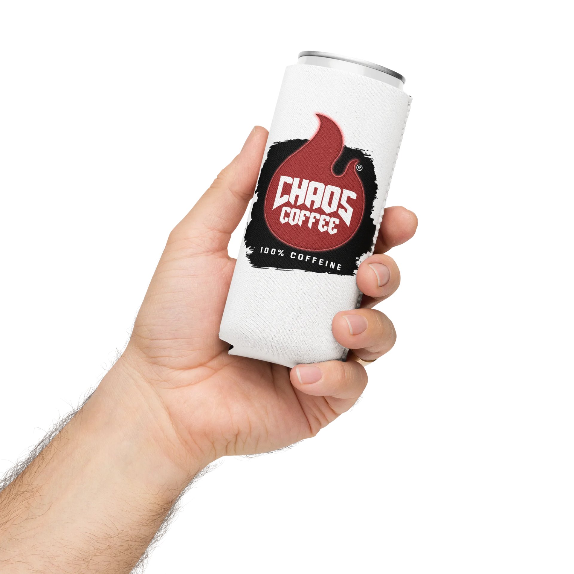 Chaos Coffee Can Cozie (Slim) product image (3)