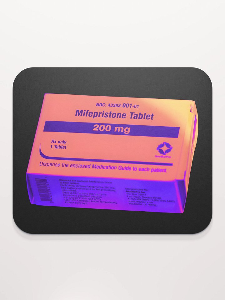 Mifepristone Mousepad product image (1)
