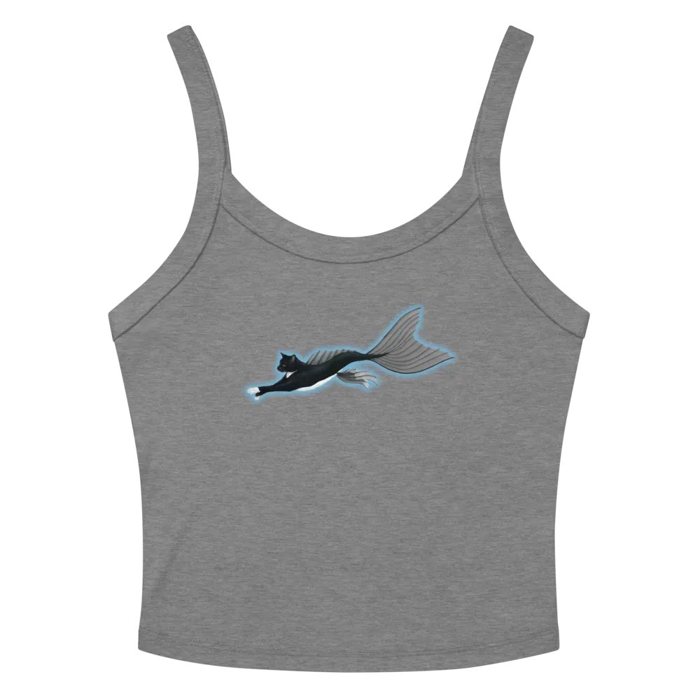 Mermeow Swimming Crop Tank product image (2)