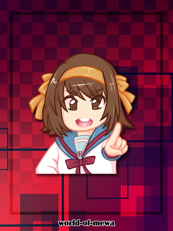 The Melancholy of Haruhi Suzumiya | Acrylic Pins product image (2)