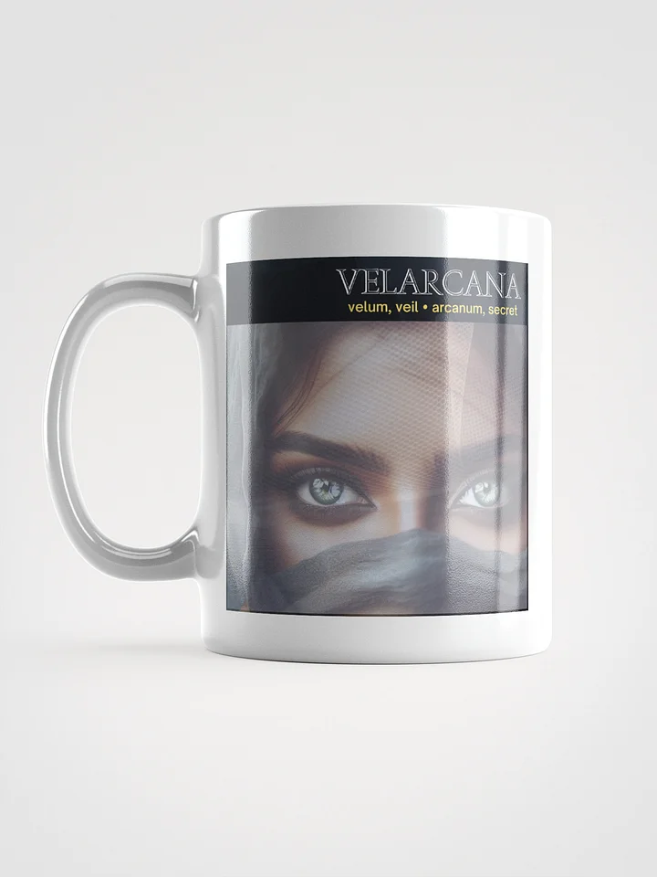 Velarcana Behind the Veil White Mug product image (2)